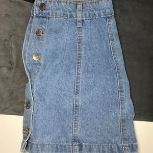 Jean skirt